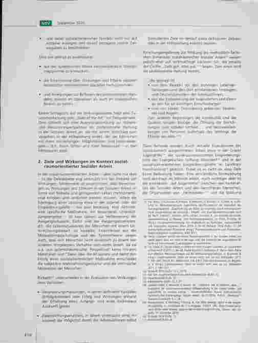 Vorschauseite 2: Stärkere Willensorientierung im sozialräumlichen Handeln statt „smarter" Zielvorgaben