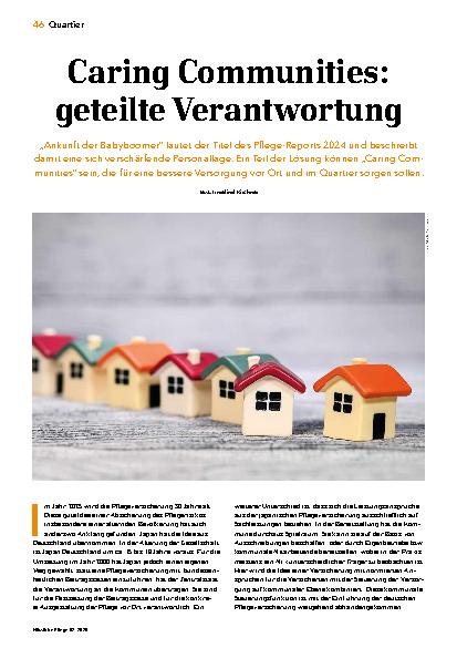 Vorschauseite 1: Caring Communities: geteilte Verantwortung
