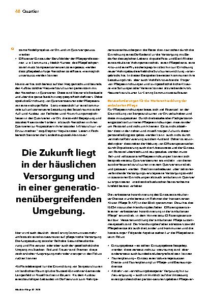 Vorschauseite 3: Caring Communities: geteilte Verantwortung