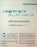 Vorschauseite 2: Kollege Computer prägt die Prävention