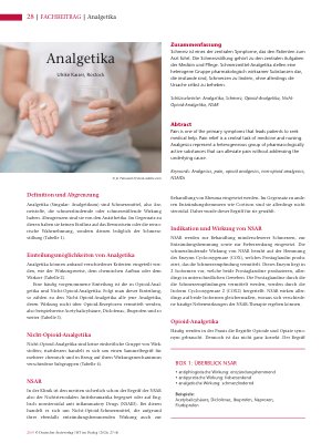 Vorschauseite 1: Analgetika