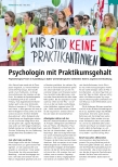 Vorschauseite 1: Psychologin mit Praktikumsgehalt