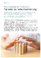 Vorschauseite 1: Personalausstattung im Psych-Sektor: Patientensicherheit hat Vorrang.