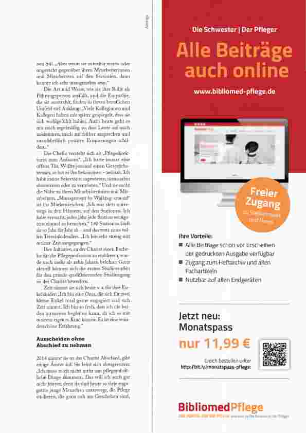 Vorschauseite 4: KÄMPFERIN FÜR EINE BESSERE PFLEGE