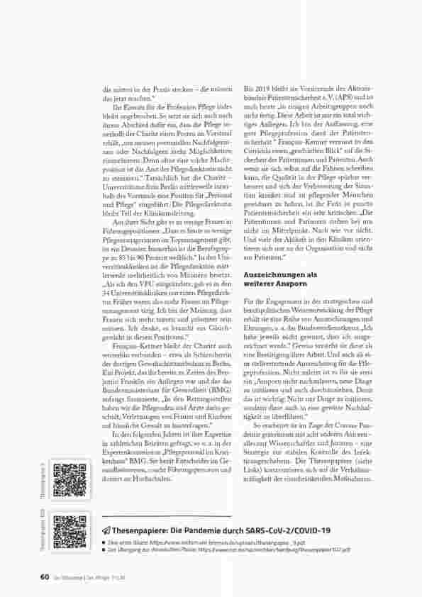 Vorschauseite 5: KÄMPFERIN FÜR EINE BESSERE PFLEGE