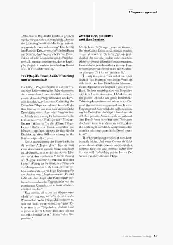 Vorschauseite 6: KÄMPFERIN FÜR EINE BESSERE PFLEGE