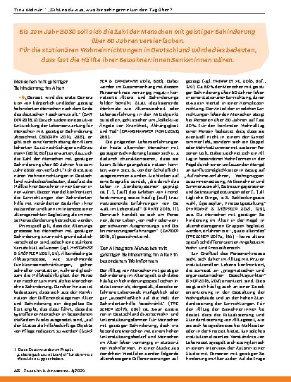 Vorschauseite 3: „Gibt es etwas, was Sie sehr gerne den Tag über tun?“ - „Also, wenn wir Freistunden haben?“