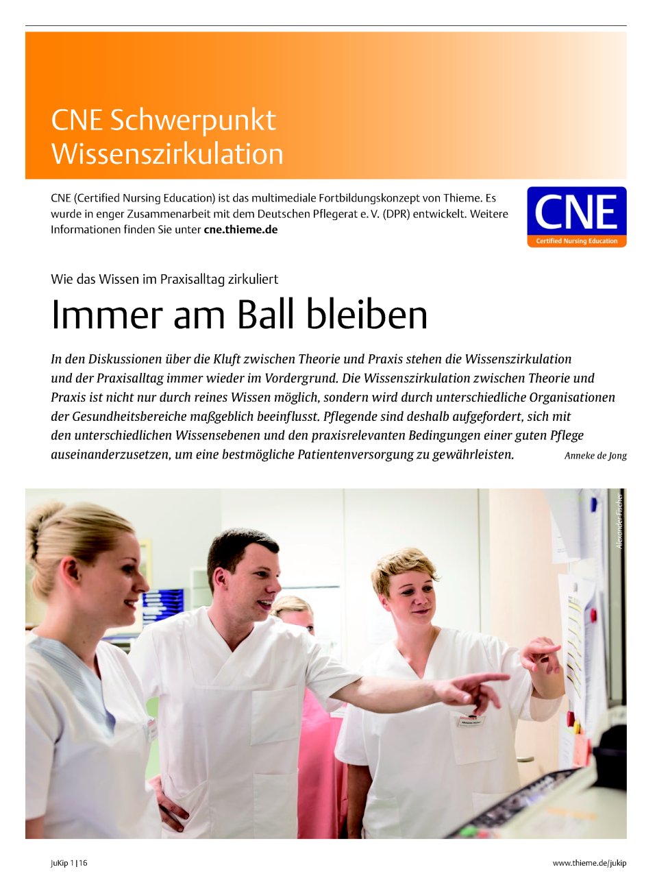 Vorschauseite 1: Immer am Ball bleiben