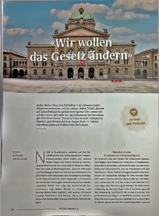 Vorschauseite 1: < Wir wollen das Gesetz ändern. >