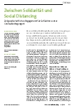 Vorschauseite 1: Zwischen Solidarität und Social Distancing: Zivilgesellschaftliches Engagement für Geflüchtete unter Corona-Bedingungen