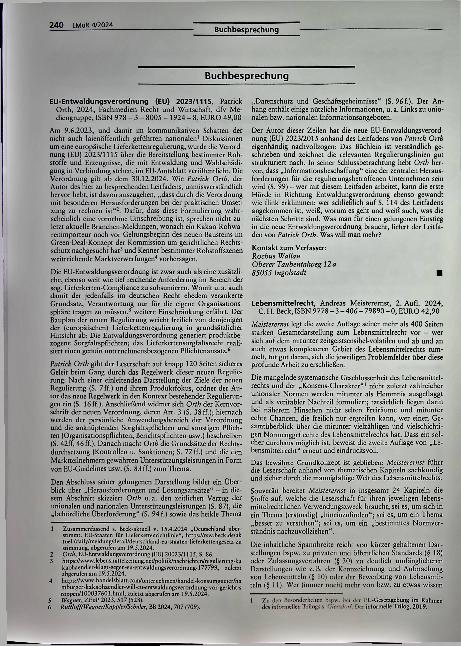 Vorschauseite 2: Nicht verzehrbare Teile und Nettogewicht - Einrechnen oder Herausrechnen?