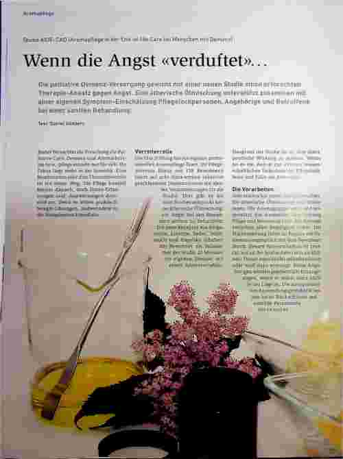 Vorschauseite 1: Wenn die Angst "verduftet"...