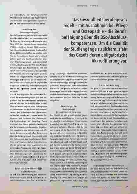 Vorschauseite 2: Hebammenkompetenz per Gesetz