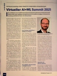 Vorschauseite 1: Virtueller AI+ML Summit 2021
