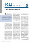 Vorschauseite 1: S wie Strukturwandel