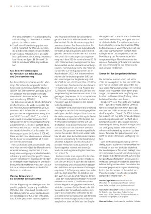 Vorschauseite 2: Bürgergeld: zu wenig Geld für Eingliederung und Verwaltung