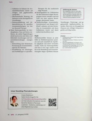 Vorschauseite 2: Harnstoff als Hausmedikation?