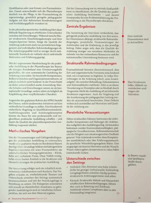 Vorschauseite 2: Praxis mit Plan So gelingt Ausbildung in der Physiotherapie in Bayern