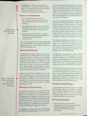Vorschauseite 3: Praxis mit Plan So gelingt Ausbildung in der Physiotherapie in Bayern