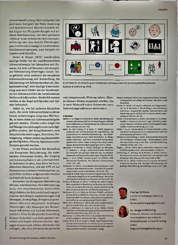Vorschauseite 4: Schmerzen und Zustände des Unwohlseins "aufdecken"