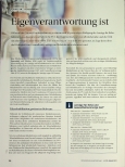 Vorschauseite 1: Eigenverantwortung ist essenziell.