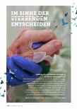 Vorschauseite 1: Im Sinne der Sterbenden entscheiden.