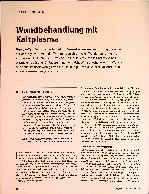 Vorschauseite 1: Wundbehandlung mit Kaltplasma