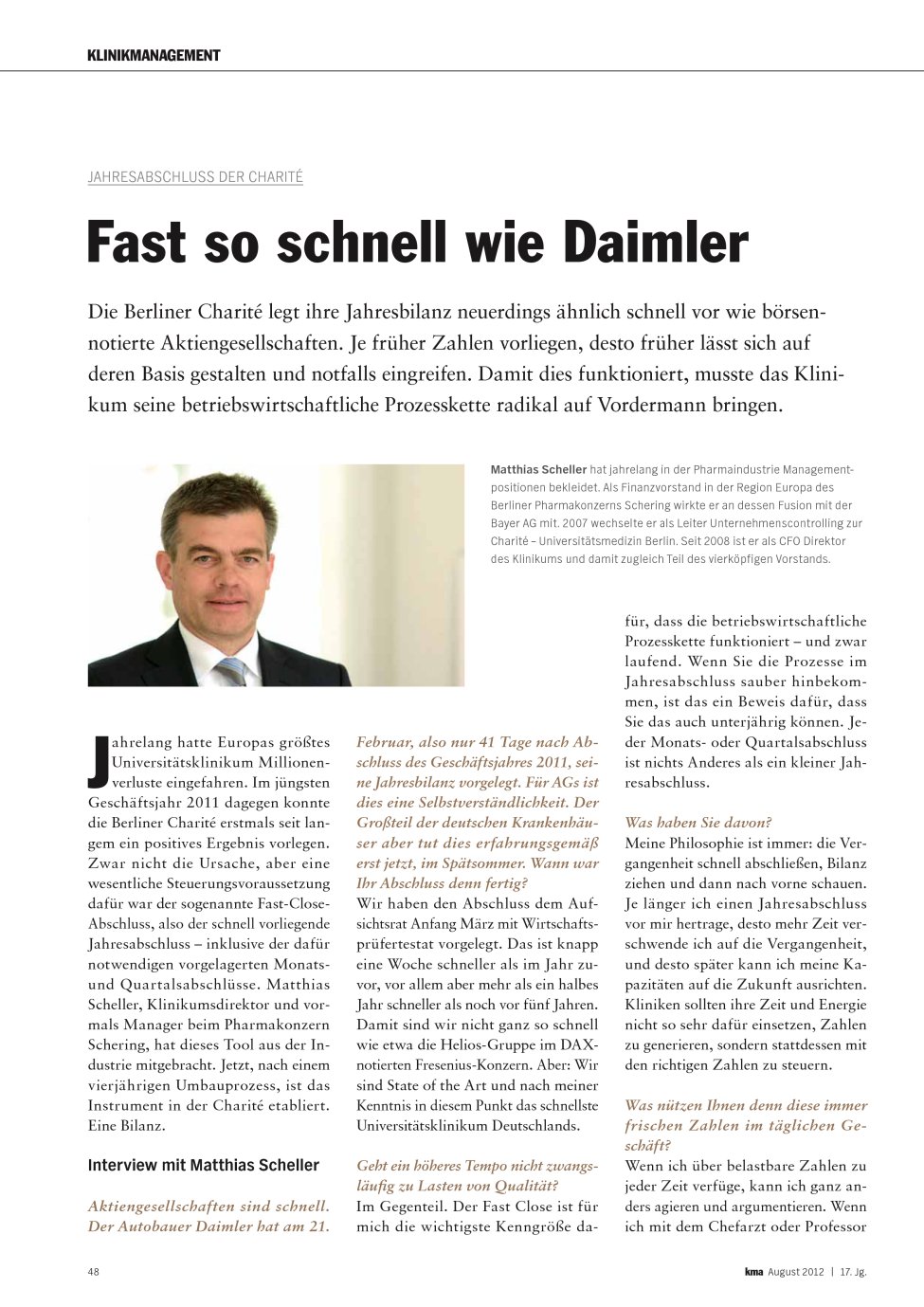 Vorschauseite 1: Fast so schnell wie Daimler