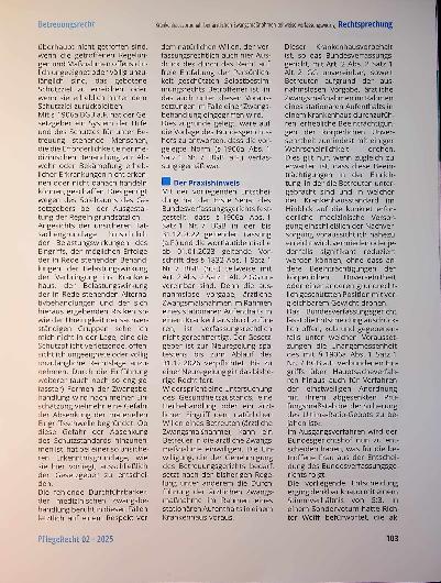 Vorschauseite 5: Krankenhaus vorbehalt bei ärztlichen Zwangsmaßnahmen teilweise verfassungswidrig