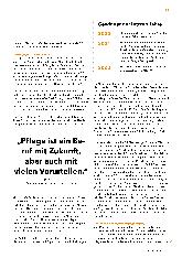 Vorschauseite 2: Pflege erlebbar machen
