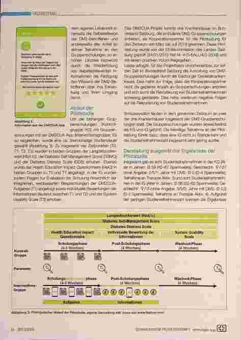 Vorschauseite 2: Die Zukunft ist jetzt: Diabetes-Mellitus-Typ-II-Gruppenschulung mit der DM2CUA-App