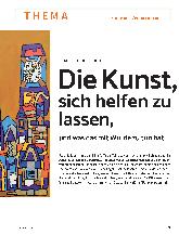 Vorschauseite 2: Die Kunst, sich helfen zu lassen, und was das mit Würde zu tun hat