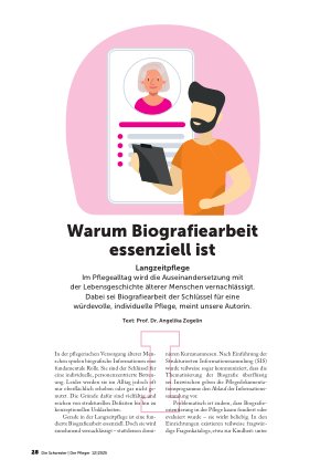 Vorschauseite 1: Warum Biografiearbeit essenziell ist