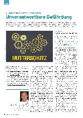 Vorschauseite 1: Mutterschutzgesetz: Abwägung und Wertung Unverantwortbare Gefährdung