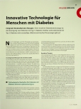 Vorschauseite 1: Innovative Technologie für Menschen mit Diabetes