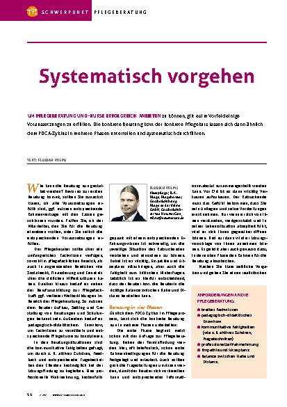 Vorschauseite 1: Systematisch vorgehen
