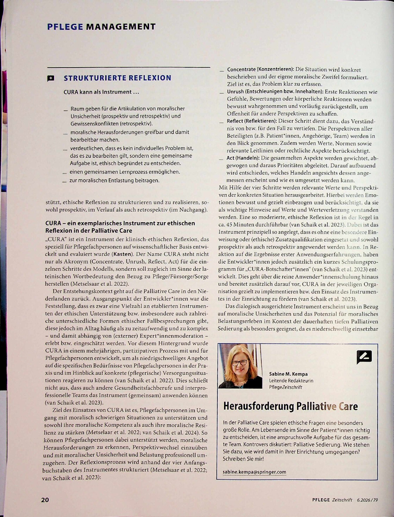 Vorschauseite 3: Sedierung in der Palliative Care