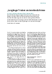 Vorschauseite 2: "Langleger" haben andere Bedürfnisse.