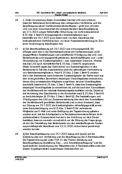 Vorschauseite 5: III. Personalvertretungsund Betriebsverfassungsrecht