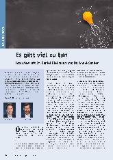 Vorschauseite 1: Es gibt viel zu tun.