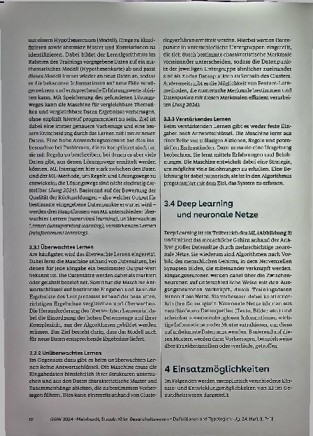 Vorschauseite 4: Klim im Gesundheitswesen - Definitionen und Typologien