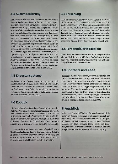 Vorschauseite 6: Klim im Gesundheitswesen - Definitionen und Typologien