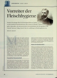Vorschauseite 1: Vorreiter der Fleischhygiene