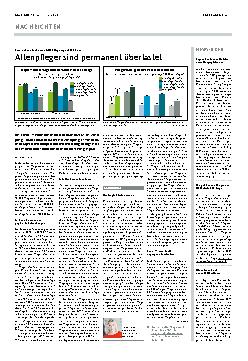 Vorschauseite 1: Altenpfleger sind permanent überlastet.
