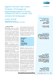 Vorschauseite 1: Hygiene in Schulen in der Corona-Pandemie – Erfahrungen mit Hygienebegehungen in Schulen in Frankfurt am Main im Sommer 2020 und weitere Überlegungen