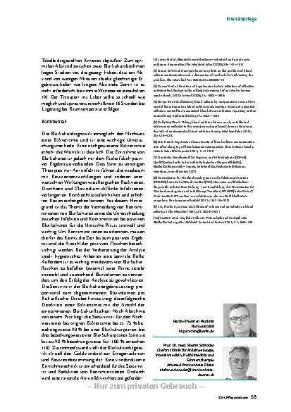 Vorschauseite 4: Blutkulturen: Wie lassen sich Kontaminationen vermeiden?