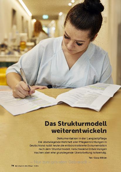 Vorschauseite 1: Das Strukturmodell weiterentwickeln
