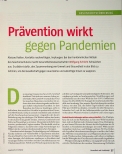 Vorschauseite 2: Prävention wirkt gegen Pandemien