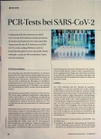 Vorschauseite 1: PCR-Tests bei SARS-CoV-2