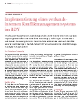 Vorschauseite 1: Implementierung eines Verbandsinternen Konfliktmanagementsystems im BDY